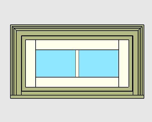 Kolbe Ultra Series Traditional Double Hung Transom Units