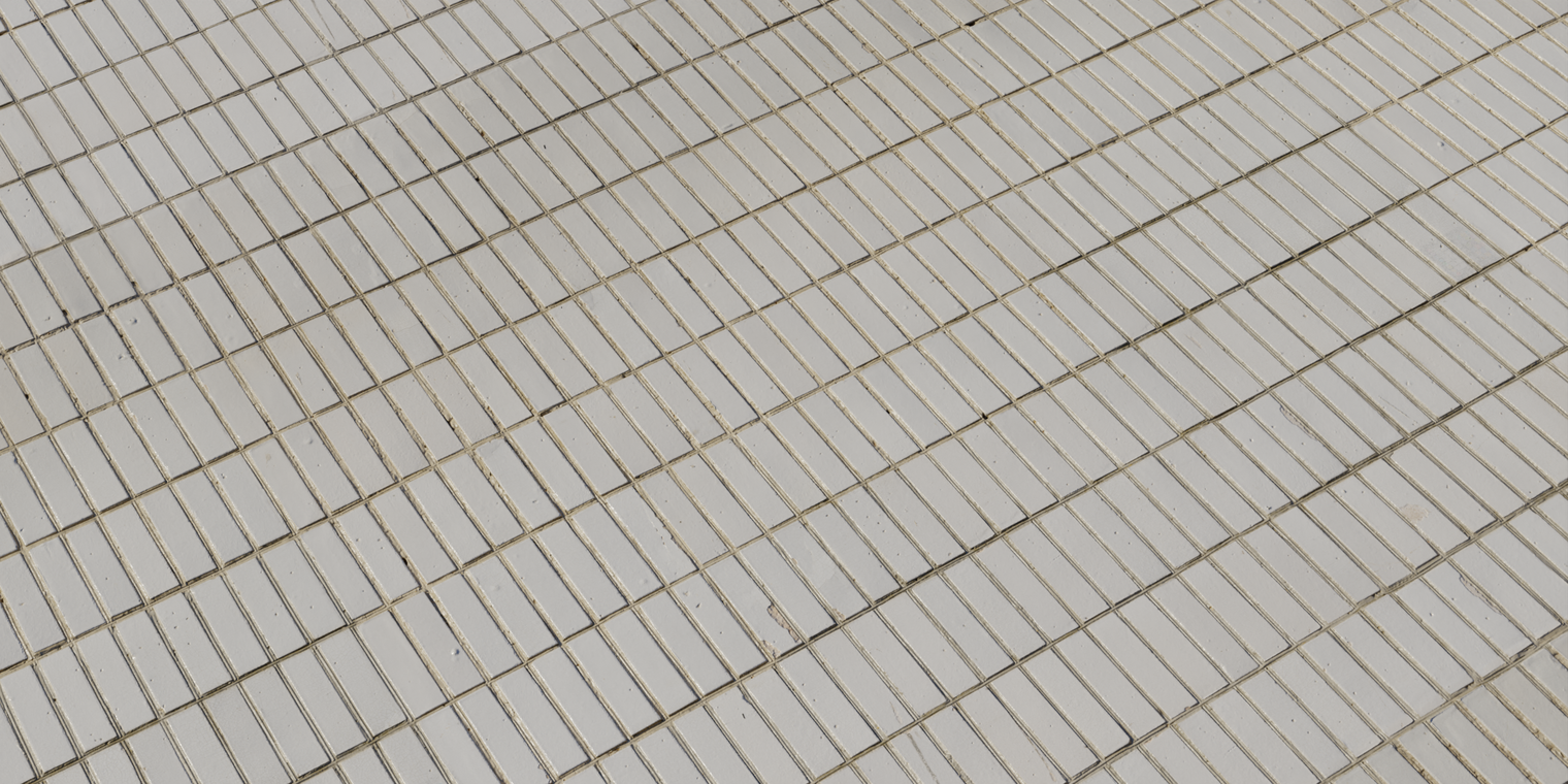 Long White Tiles