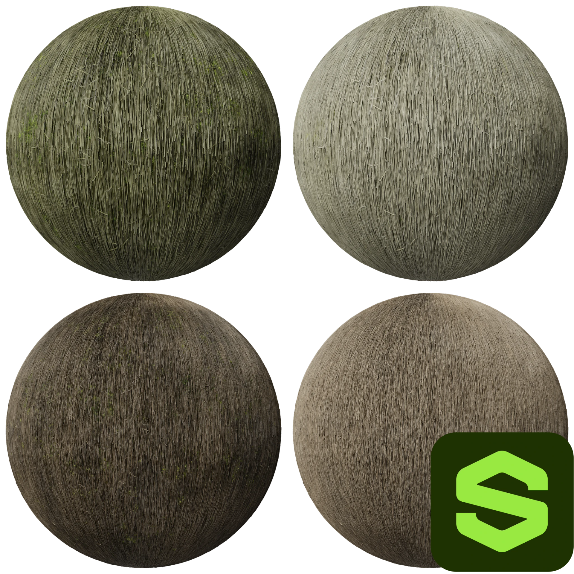 Thatched Roof Substance 001