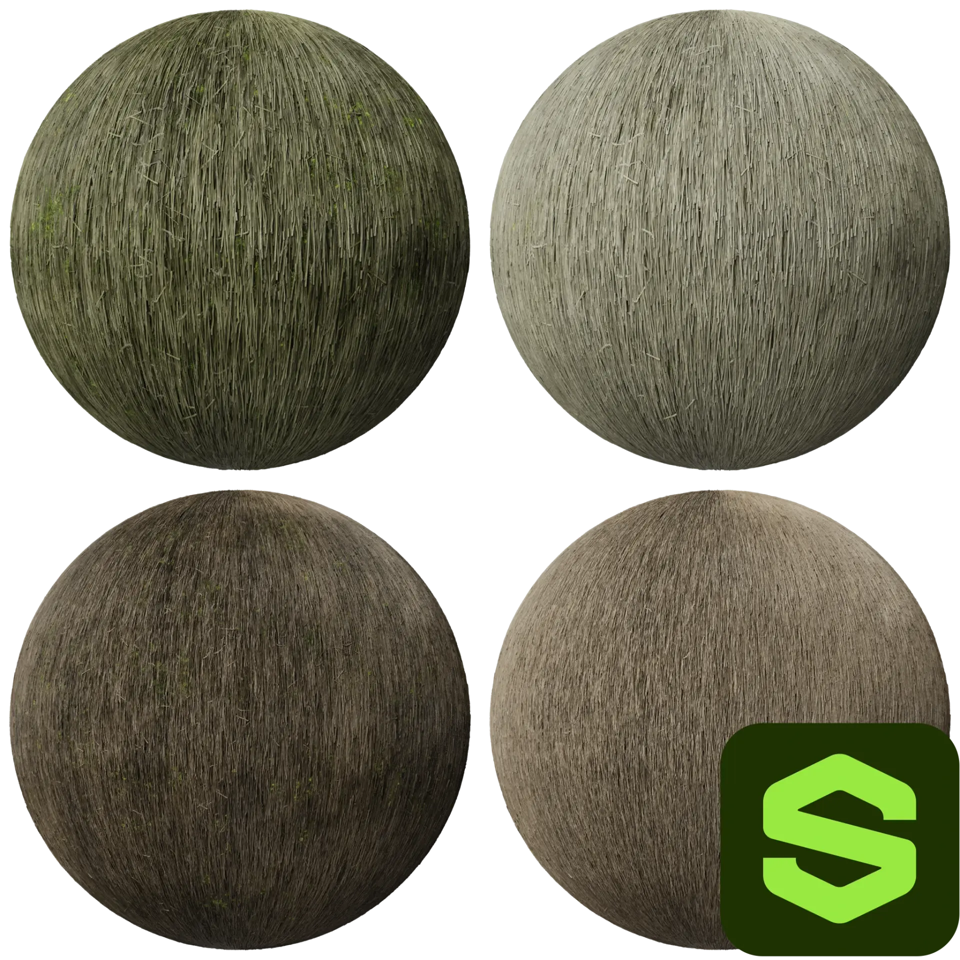 Thatched Roof Substance 001 — preview 1 (ambientCG, CC0)