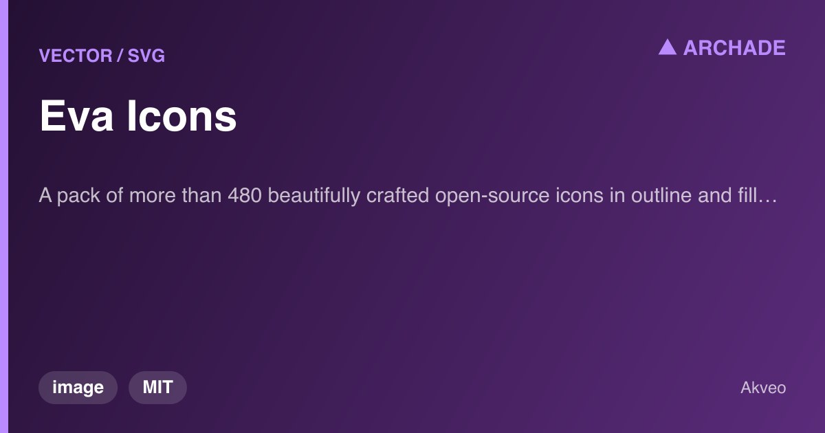 Eva Icons