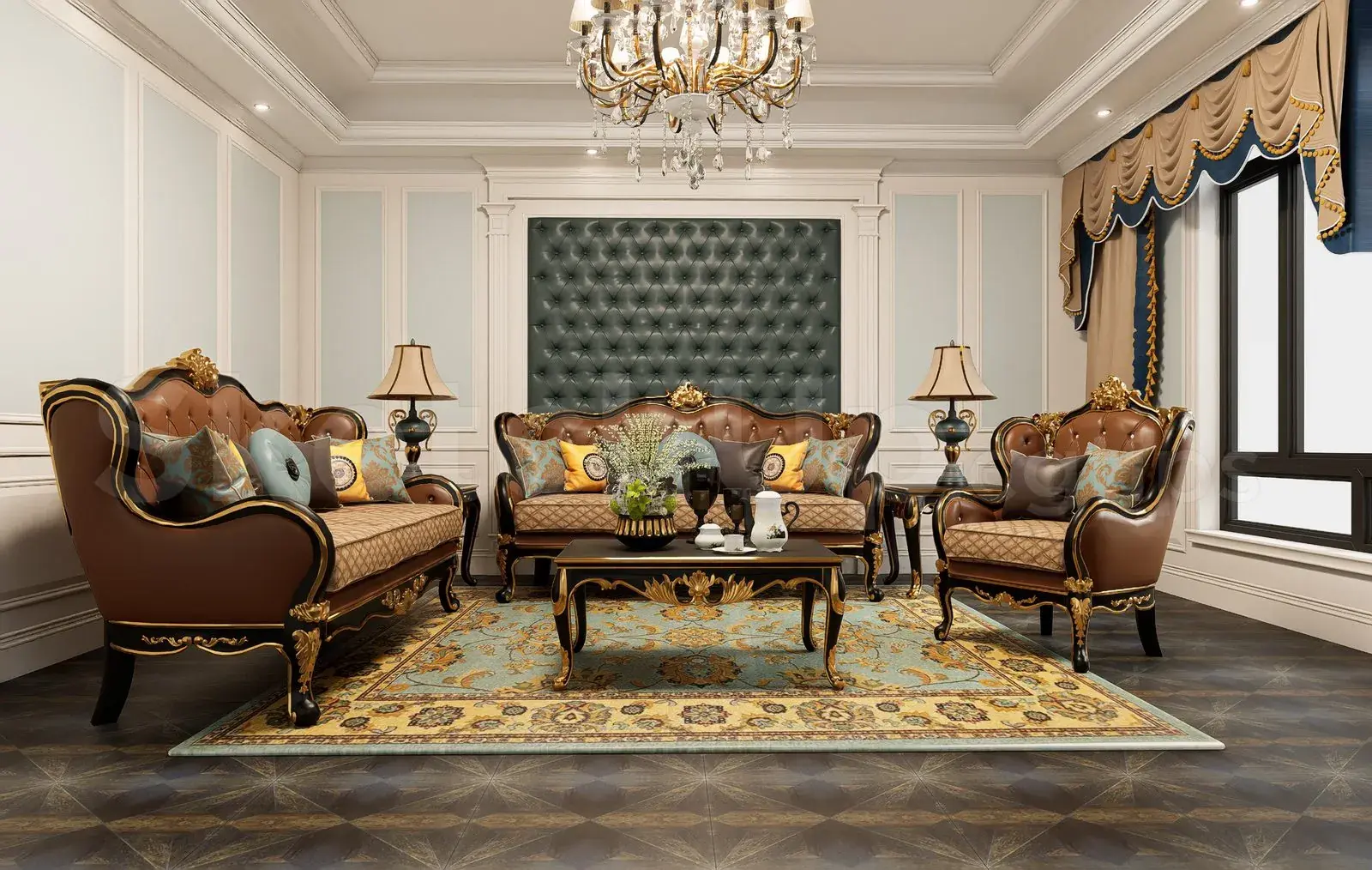 Neoclassical Sofa
