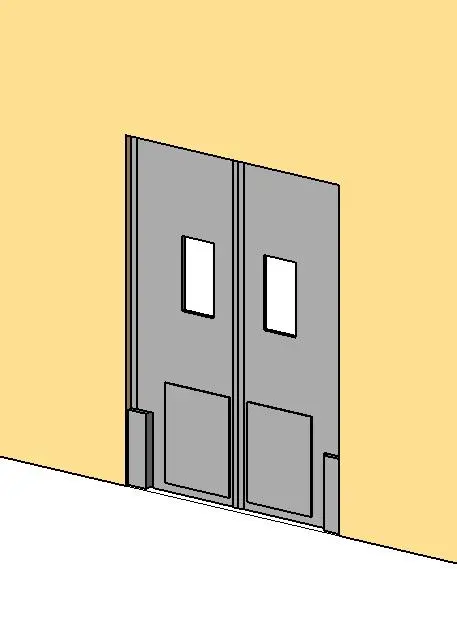 Double Action Door