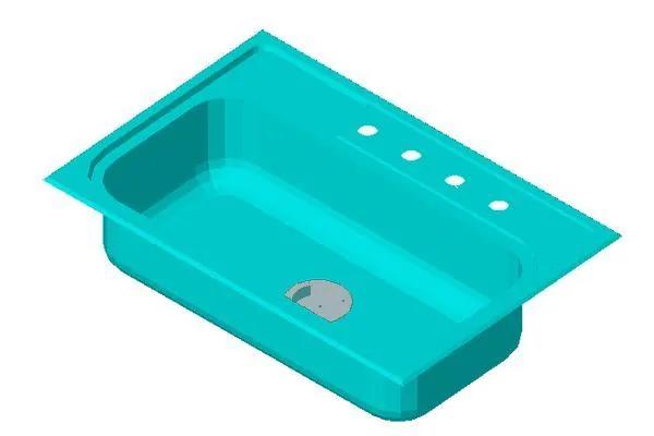 Kohler - K-3310 Lyric Double Basin Sink