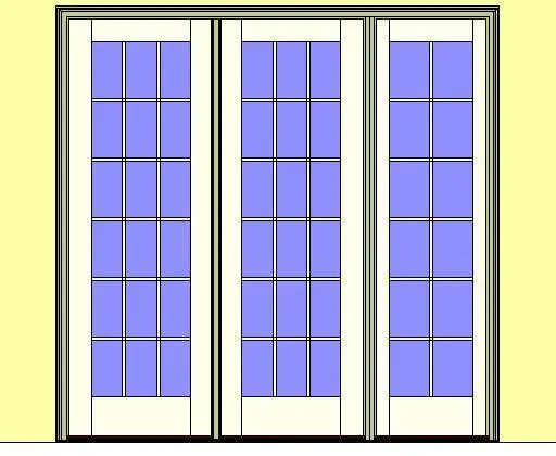 Kolbe Ultra Series Outswing Door 2-Wide Right Sidelite Standard Sill Units