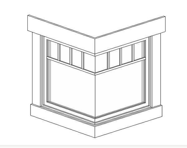 Fixed Corner Window