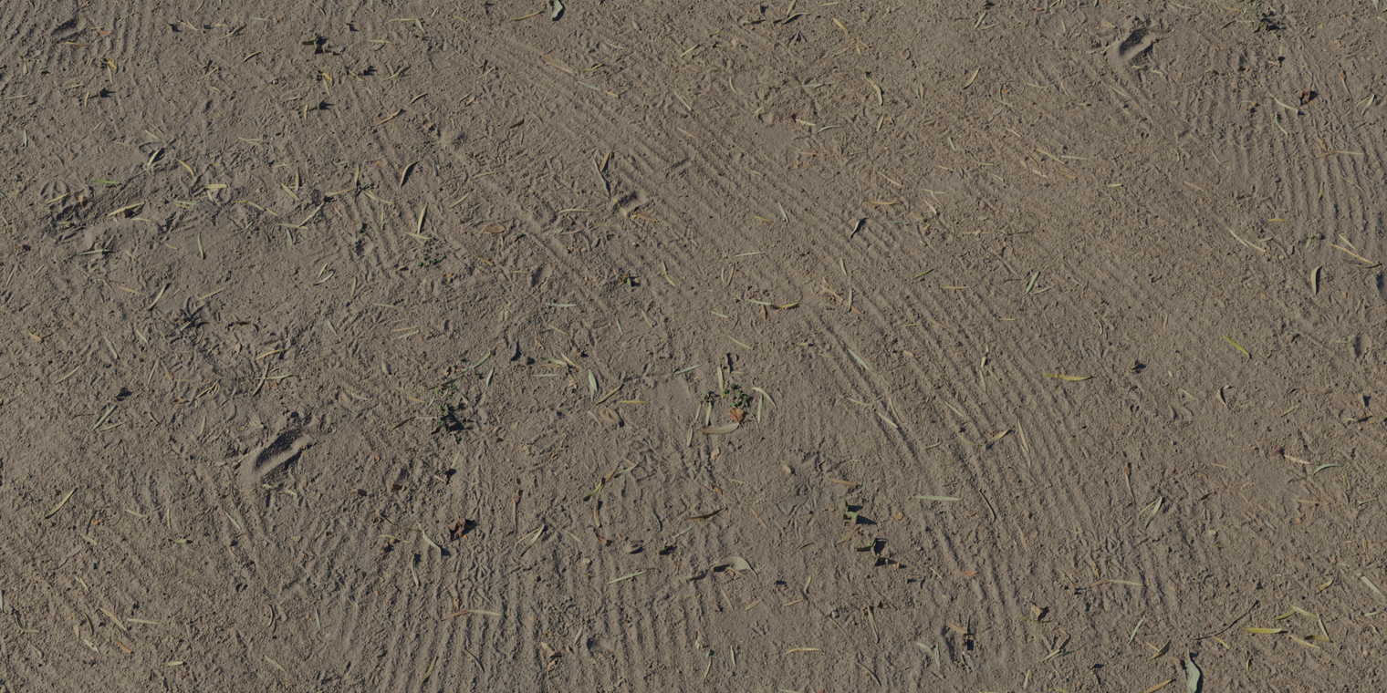Raked Dirt