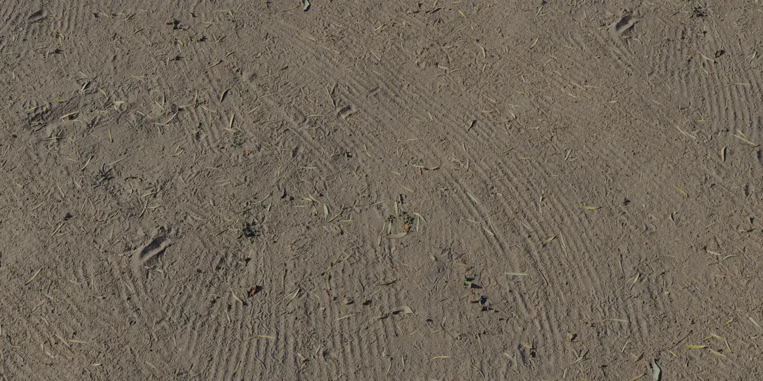 Raked Dirt