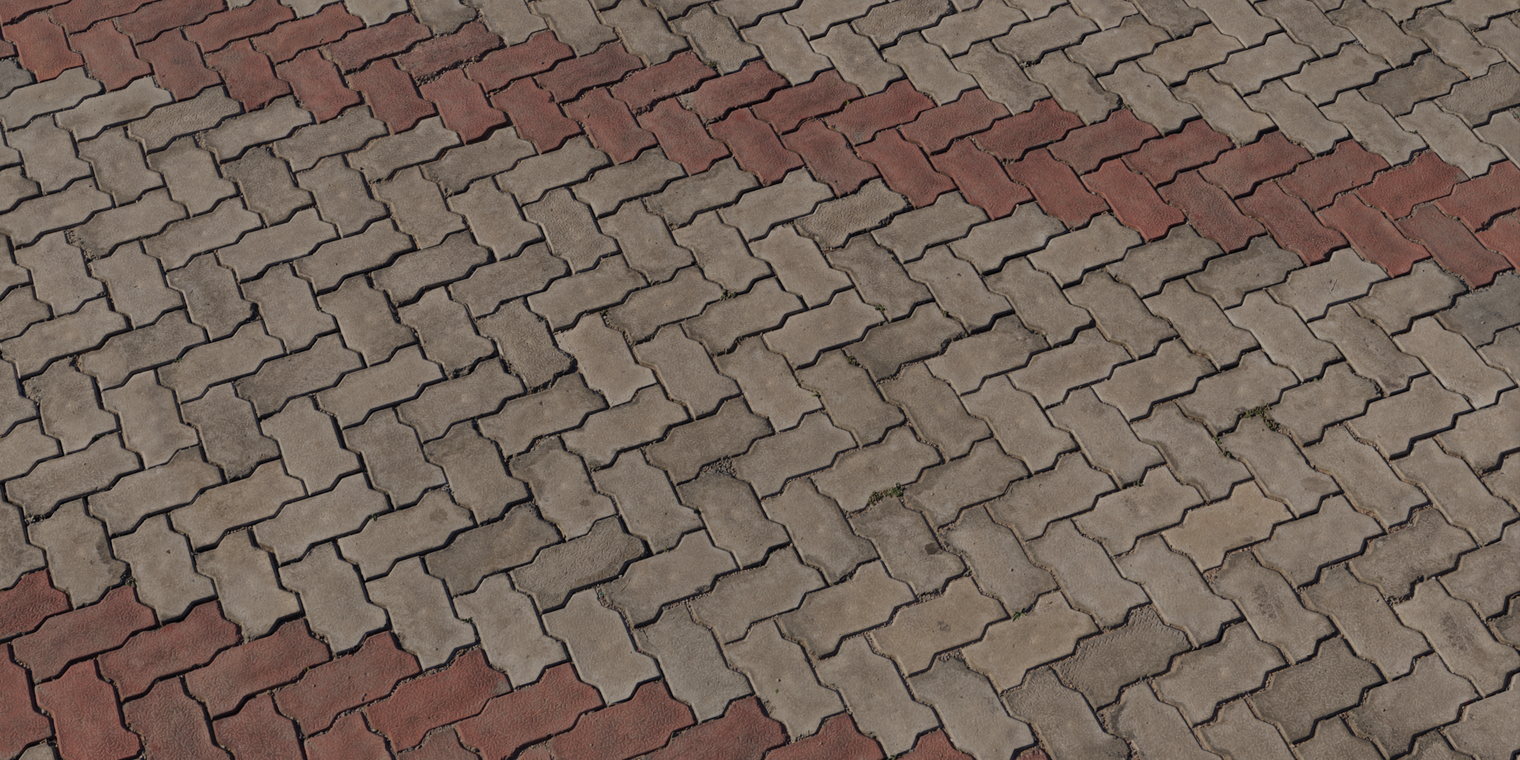 Herringbone Pavement 2
