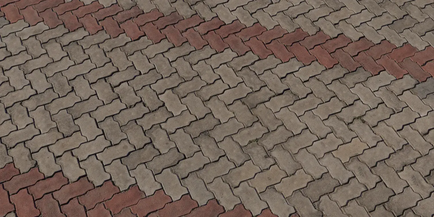 Herringbone Pavement 2