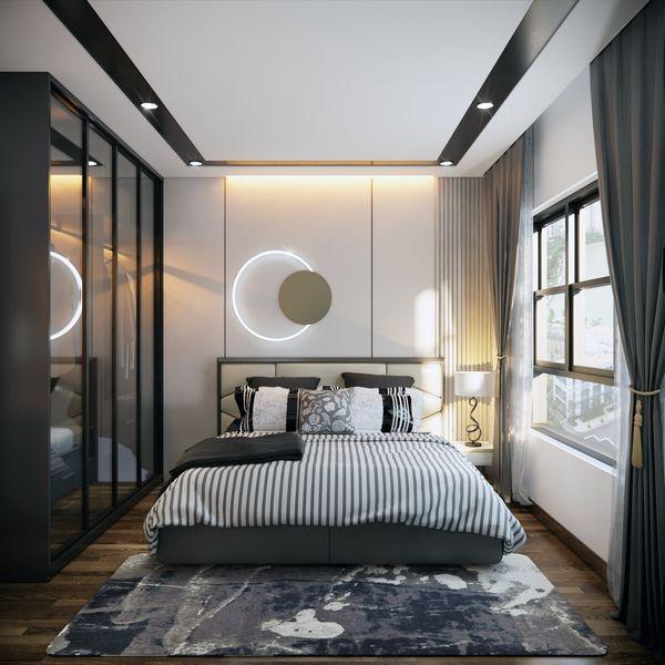 Interior Bedroom Scene