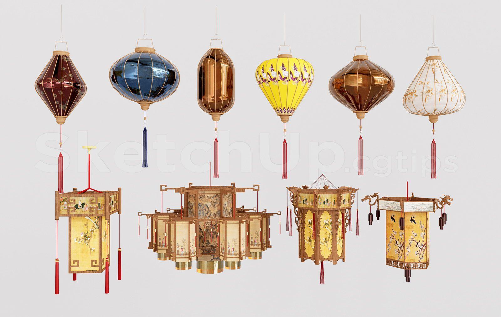 Chinese lantern (Đèn lồng trung thu)