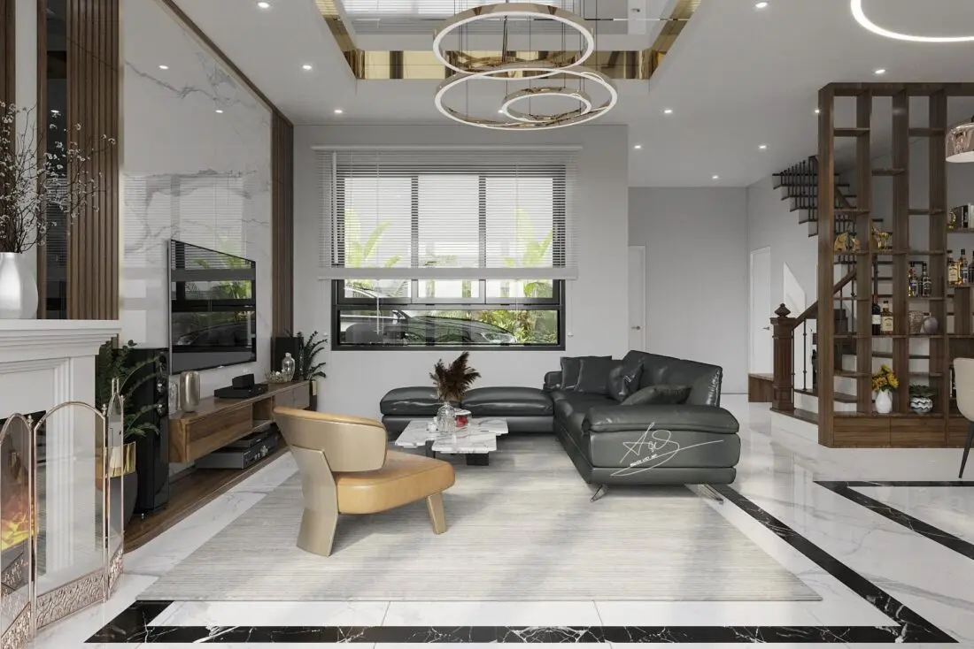 Interior Kitchen – Livingroom 276 Scene