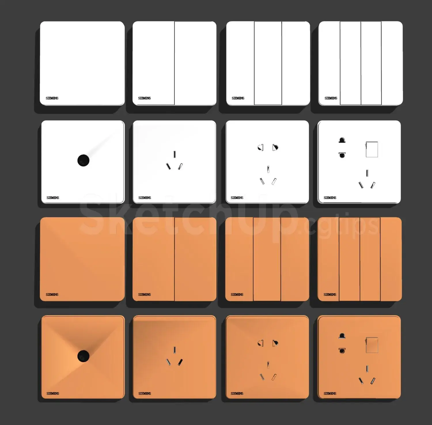 Electrical outlets and switches