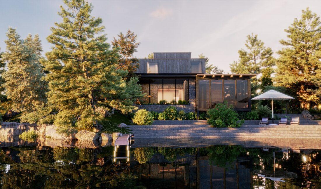 Exterior House Scene