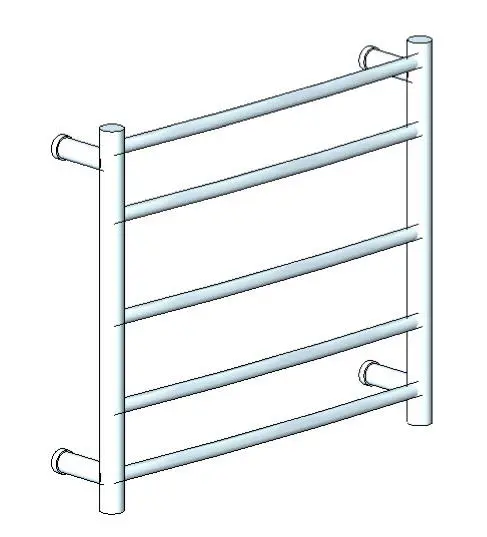 Heated towel Rail - 5 Bar