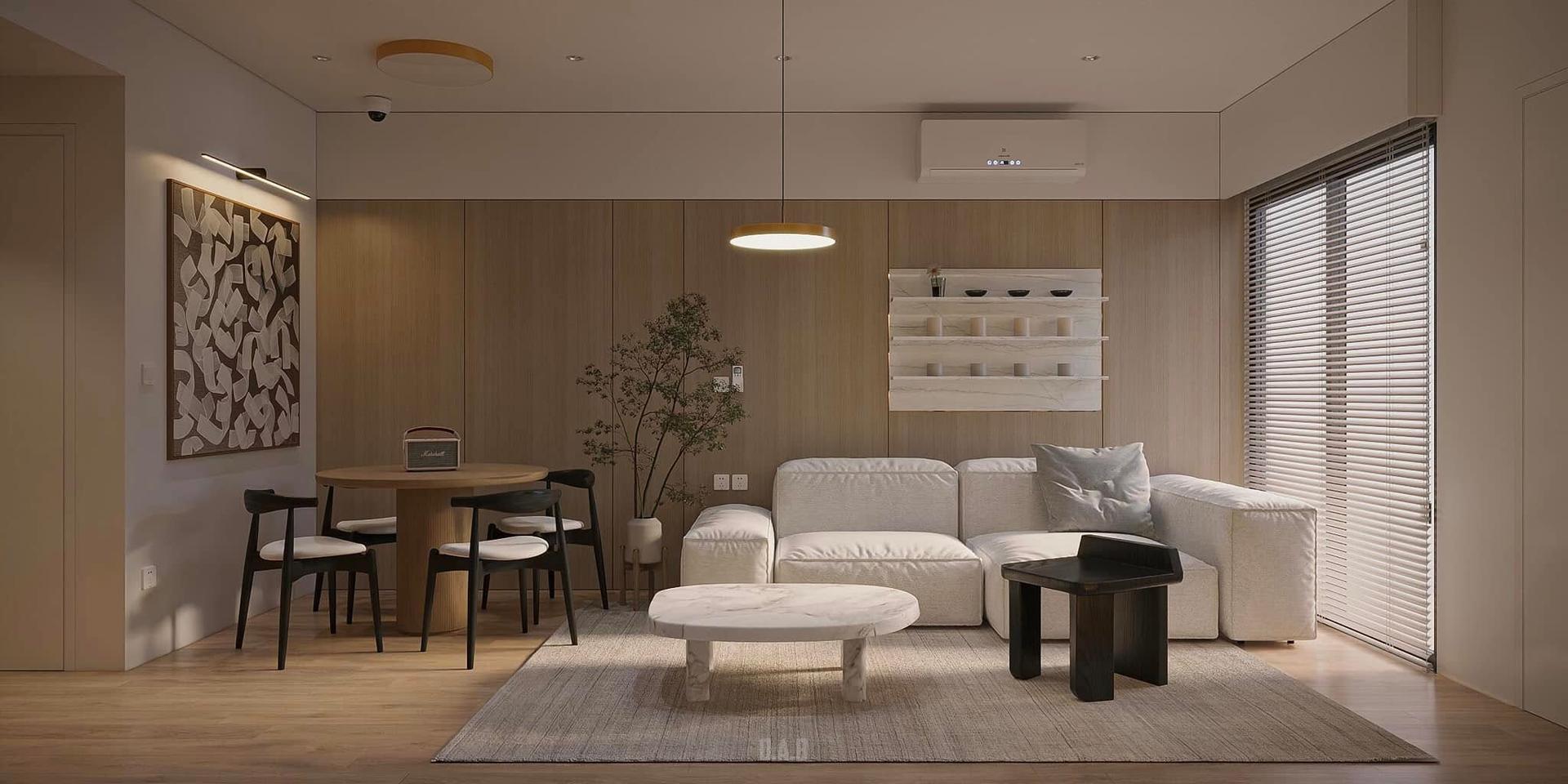 Living Room – Kitchen Interior