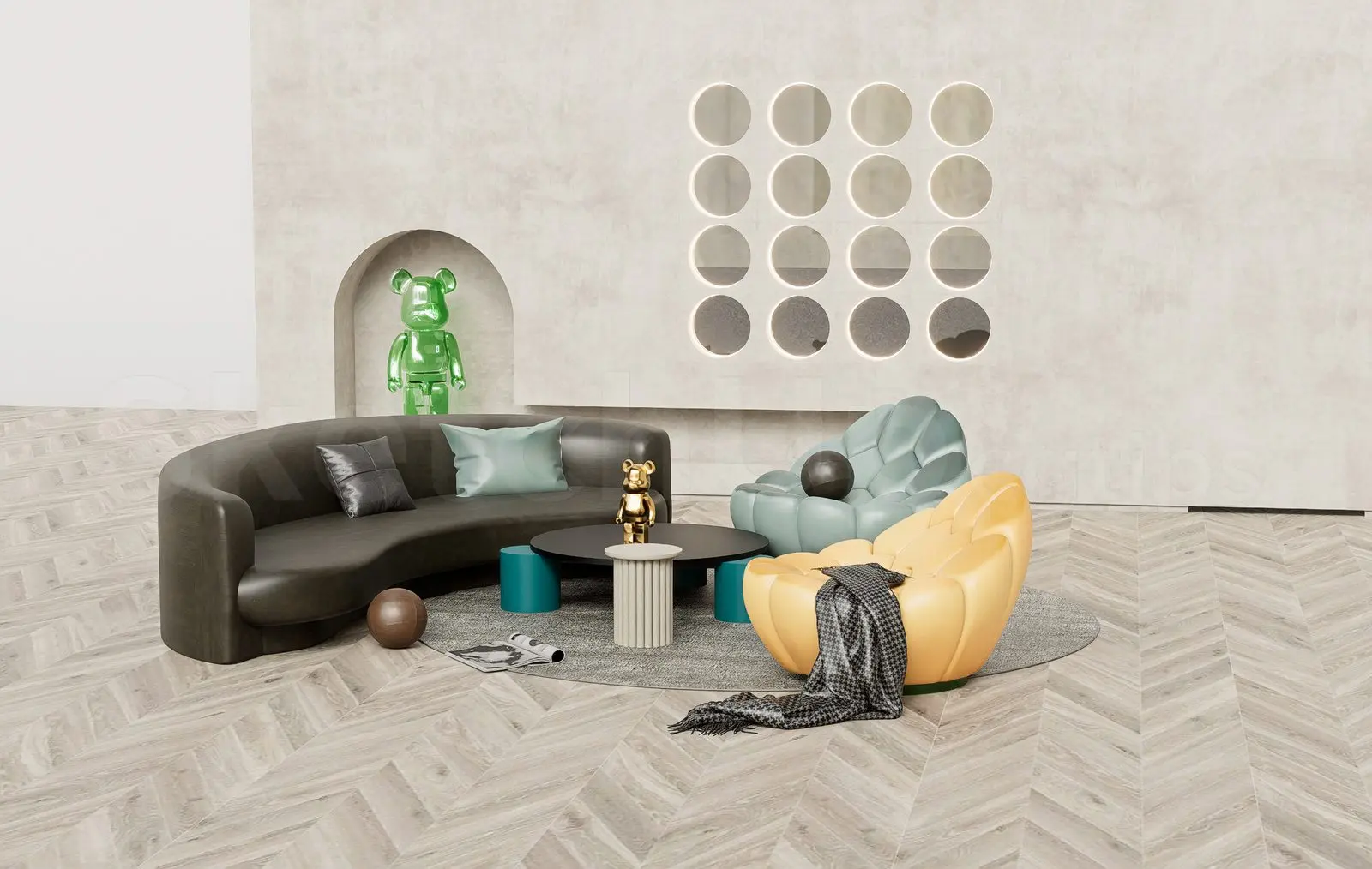 Sofa — preview 1 (cgtips)