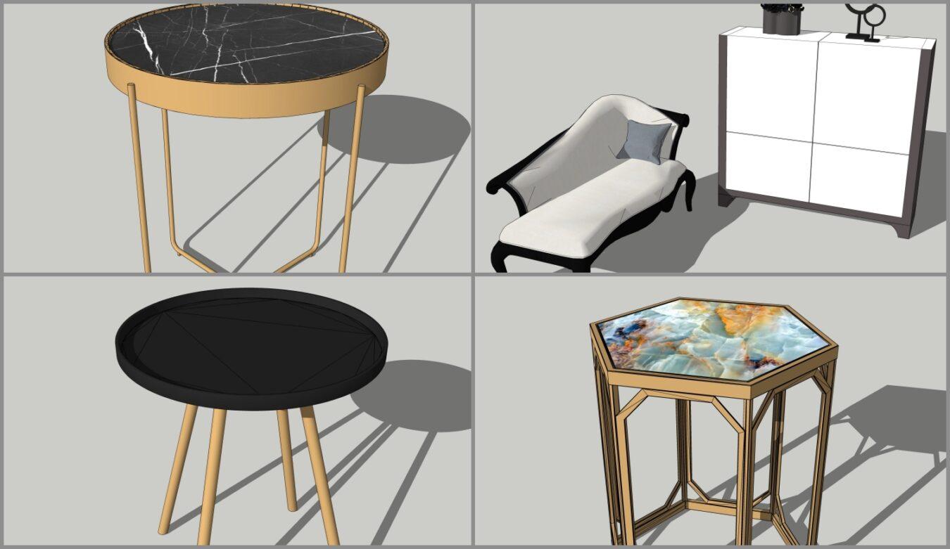Combo Reading Table