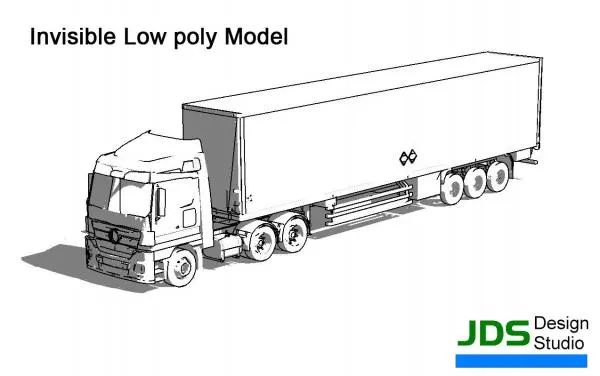 Large Truck — preview 1, by Jakesie (RevitCity, CC0)