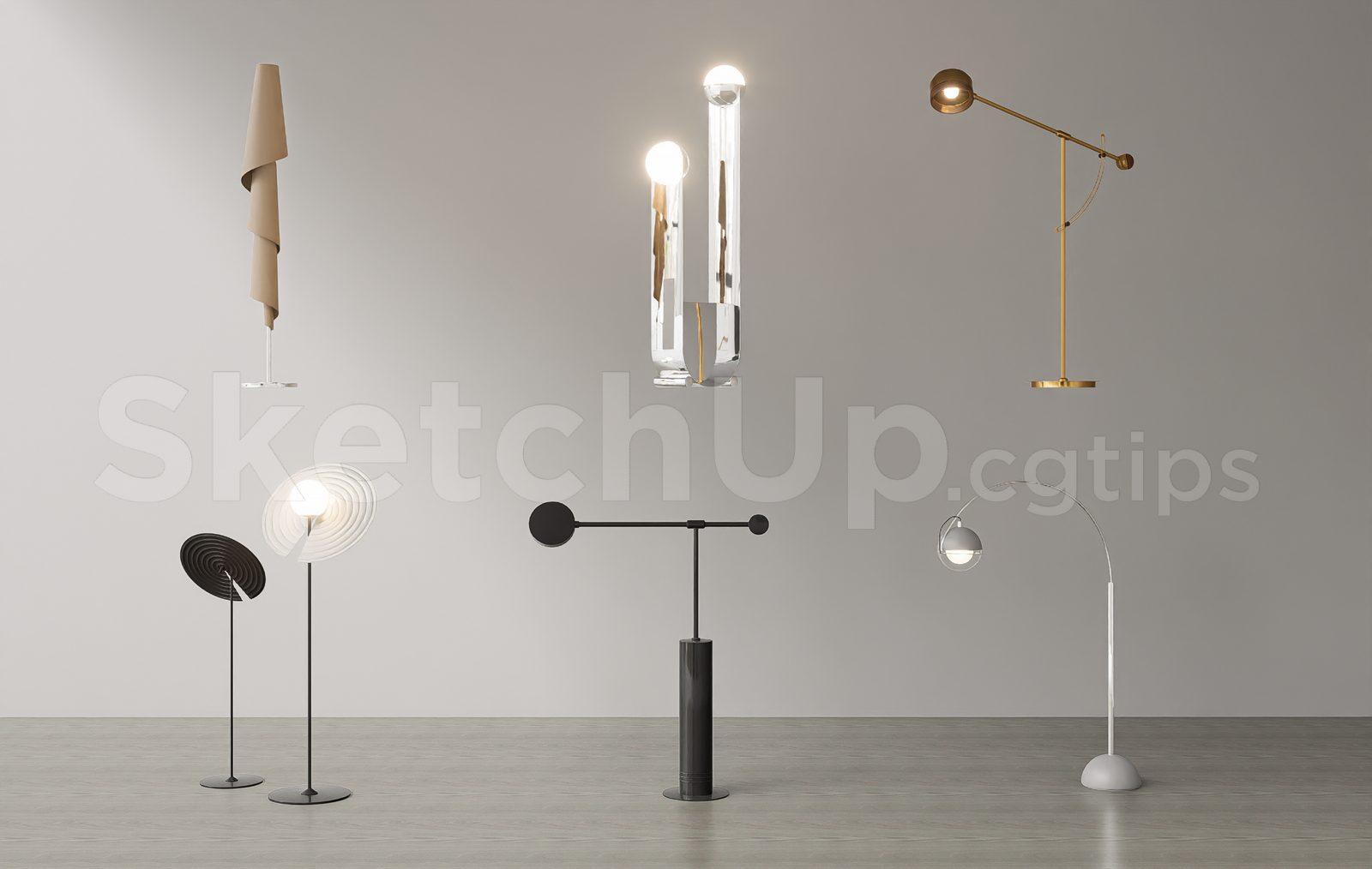 Floor Lamp Model Download for Interior Projects