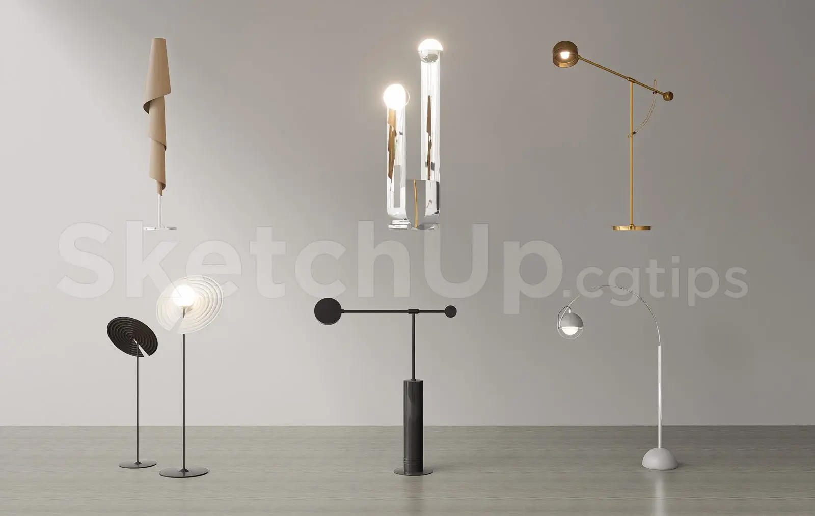 Floor Lamp Model Download for Interior Projects