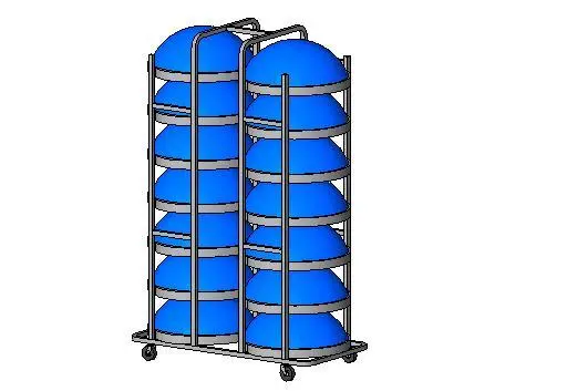 Bosu Rack