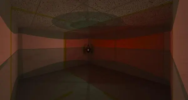Sunburst Ceiling Fixture — preview 1, by ghe3021 (RevitCity, CC0)