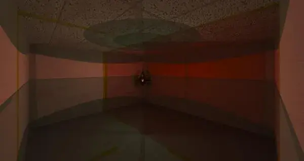 Sunburst Ceiling Fixture