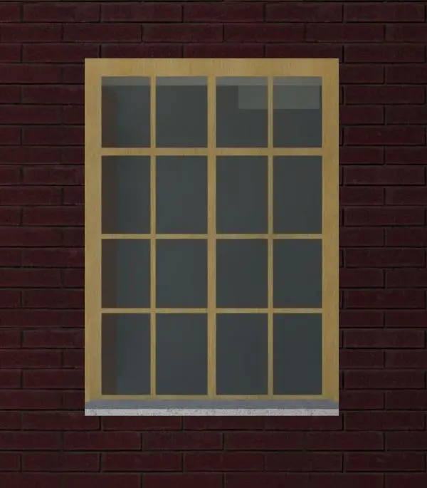 Casement window 2x4 Absolutly NO Trim