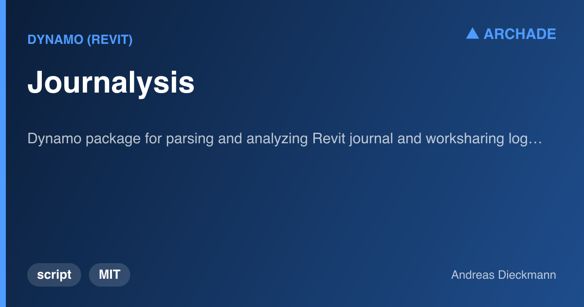 Journalysis