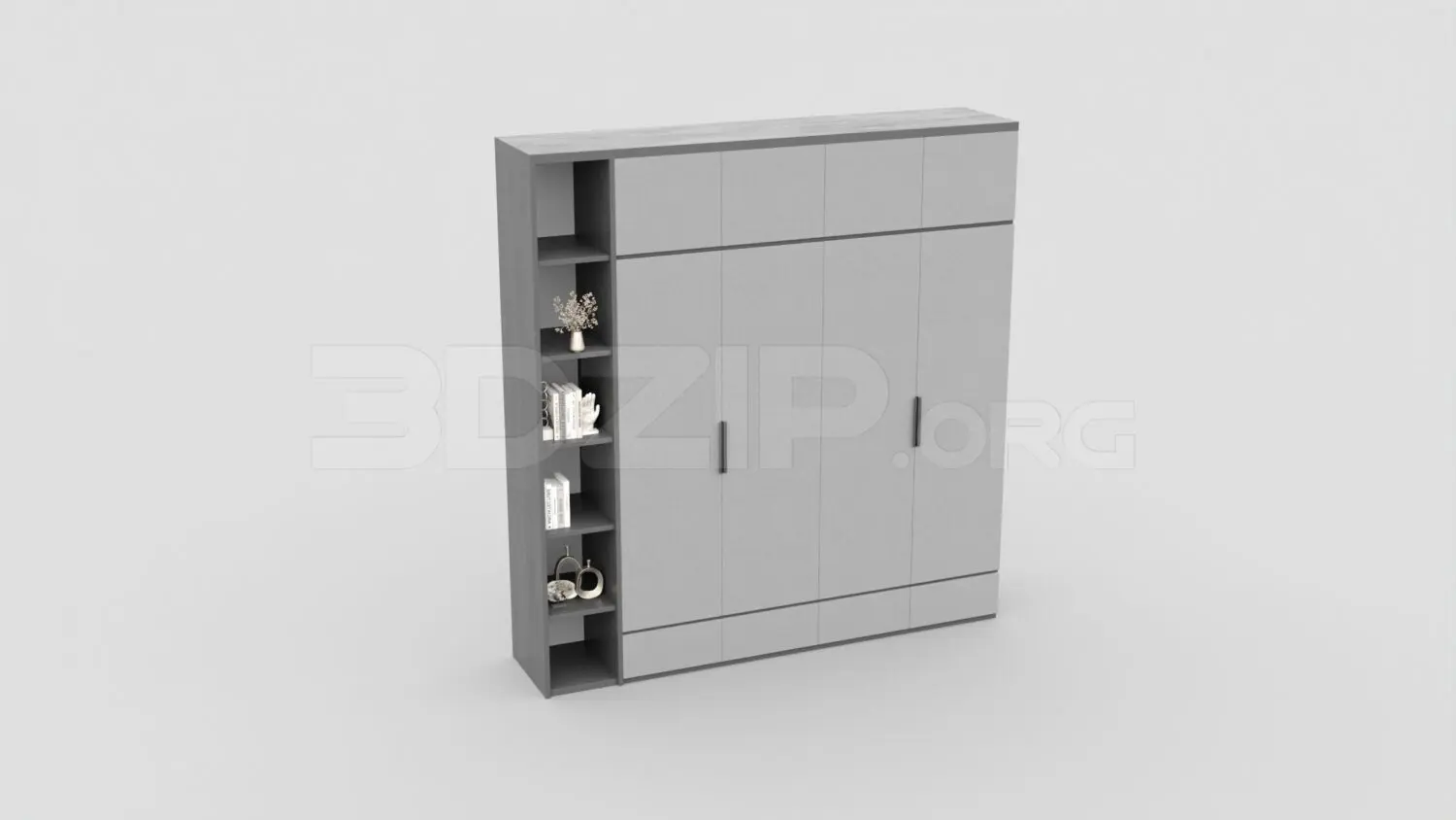Wardrobe — preview 1, by Phuc (3dzip, CC0)