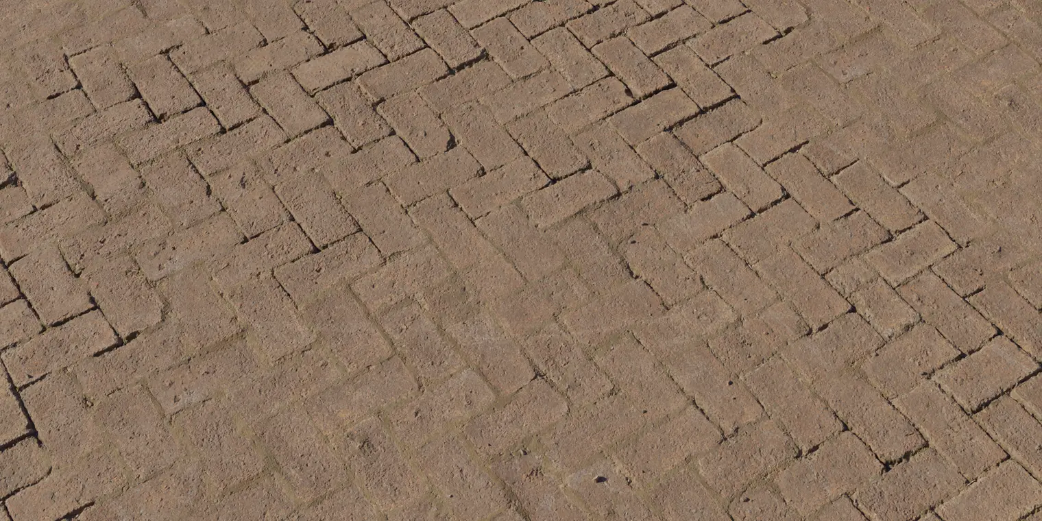Mossy Brick Floor