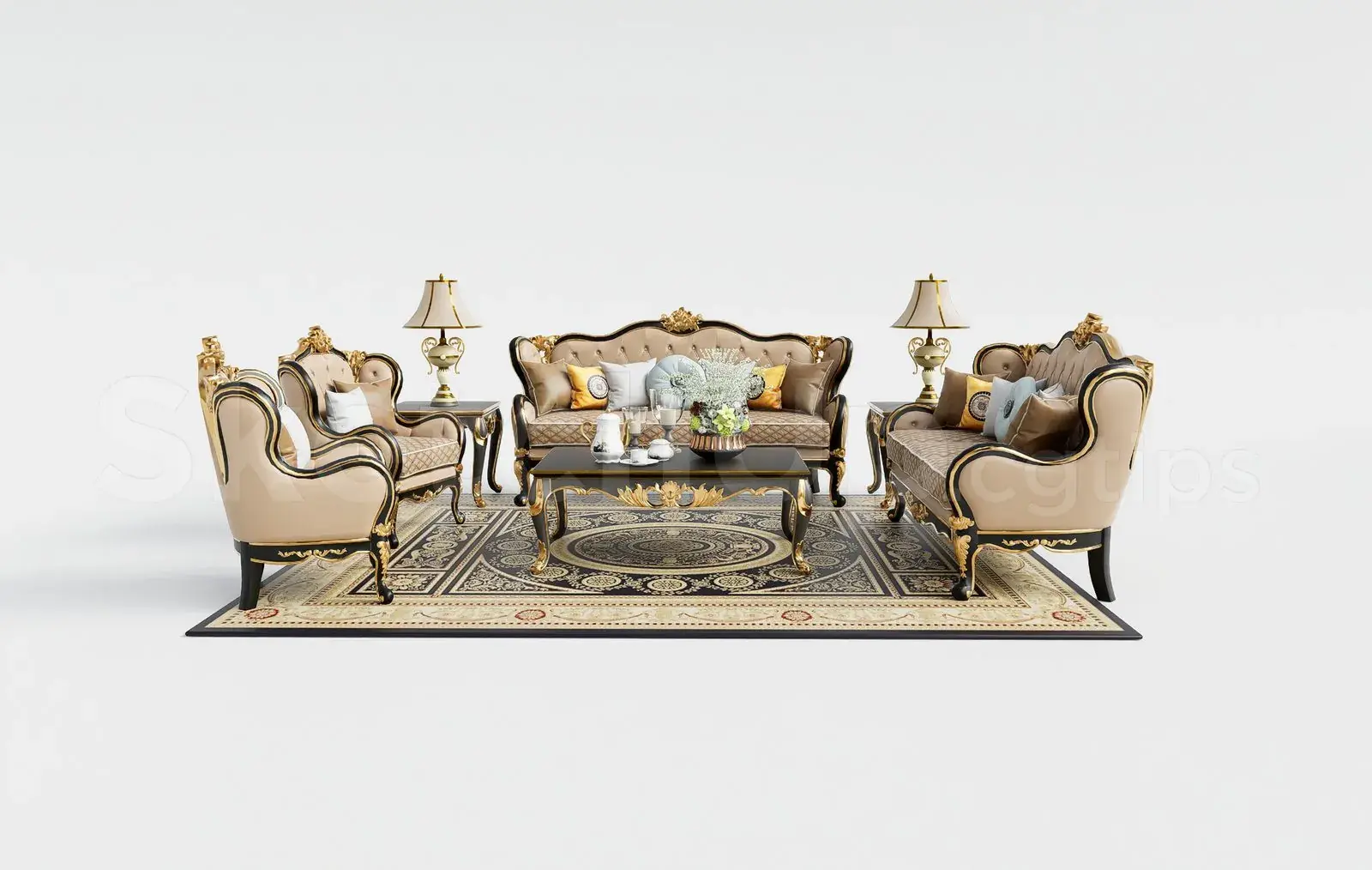 Neoclassical Sofa