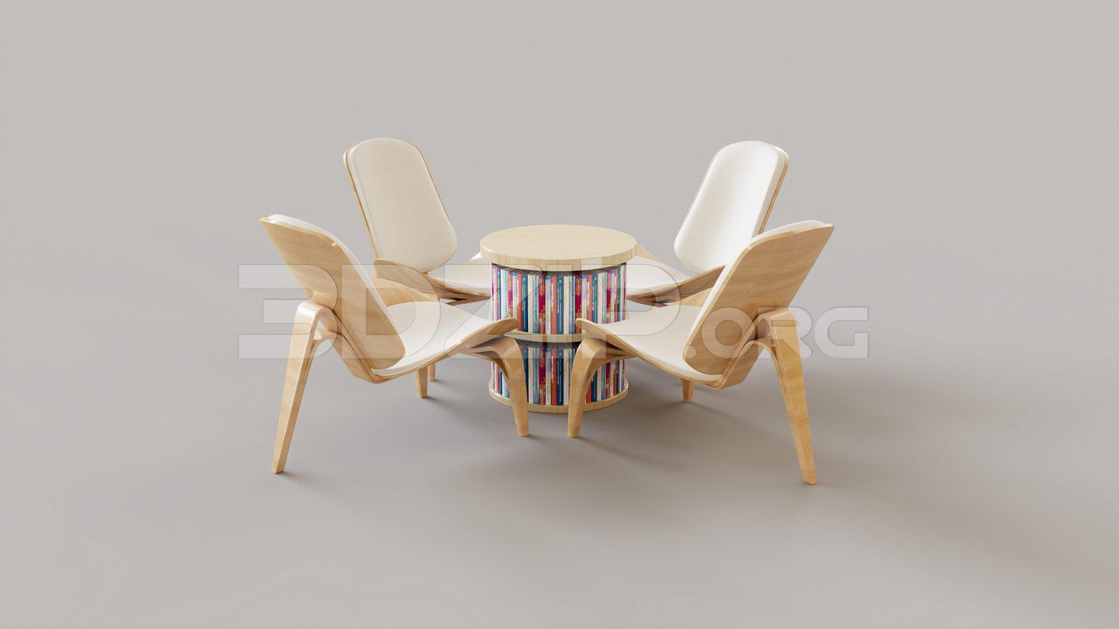 Tea Table And Chair