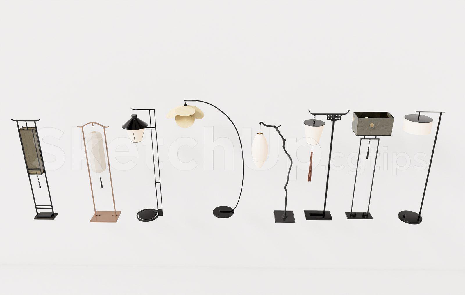 Floor Lamp Model Download for Interior Projects