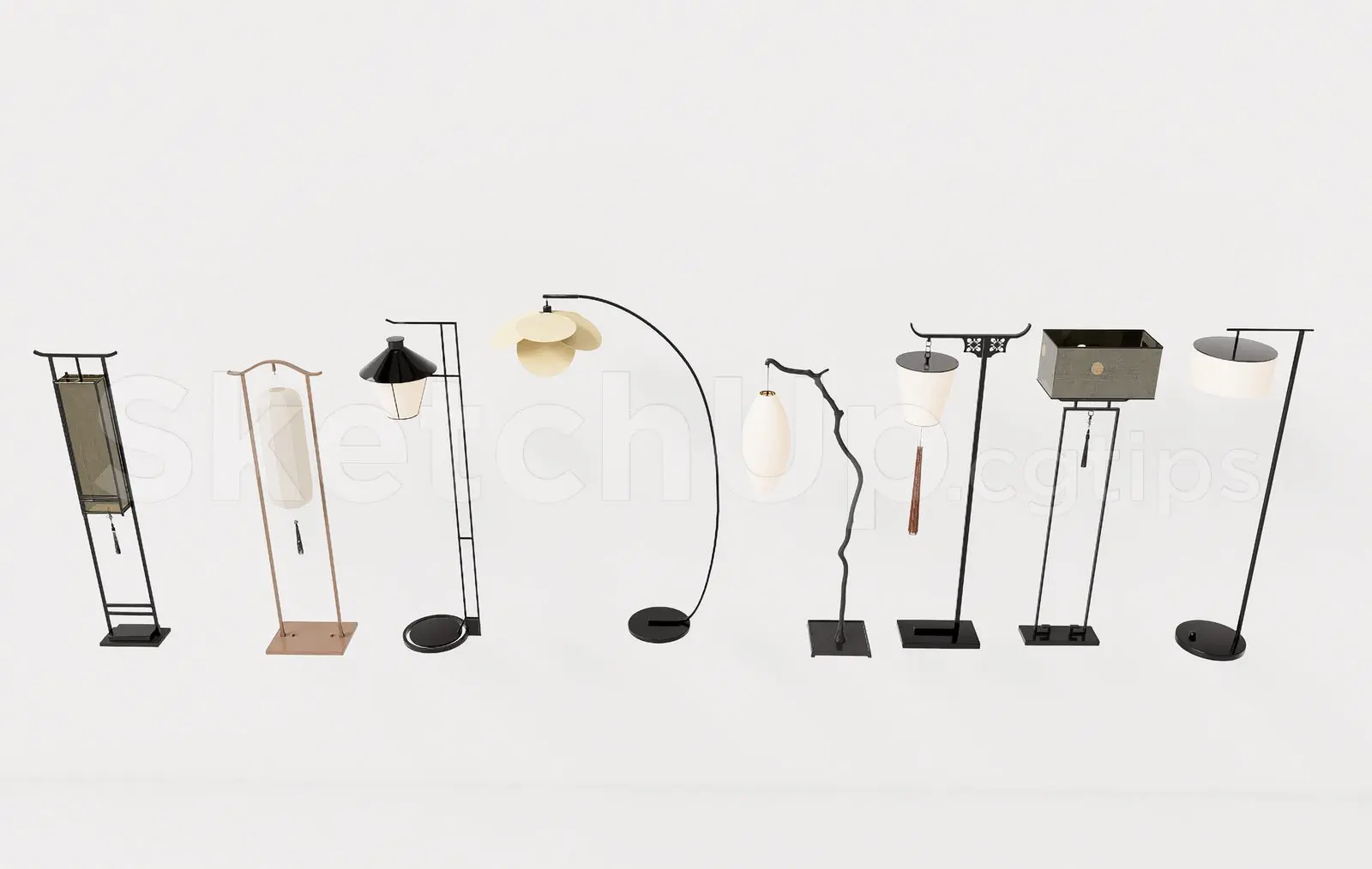 Floor Lamp Model Download for Interior Projects
