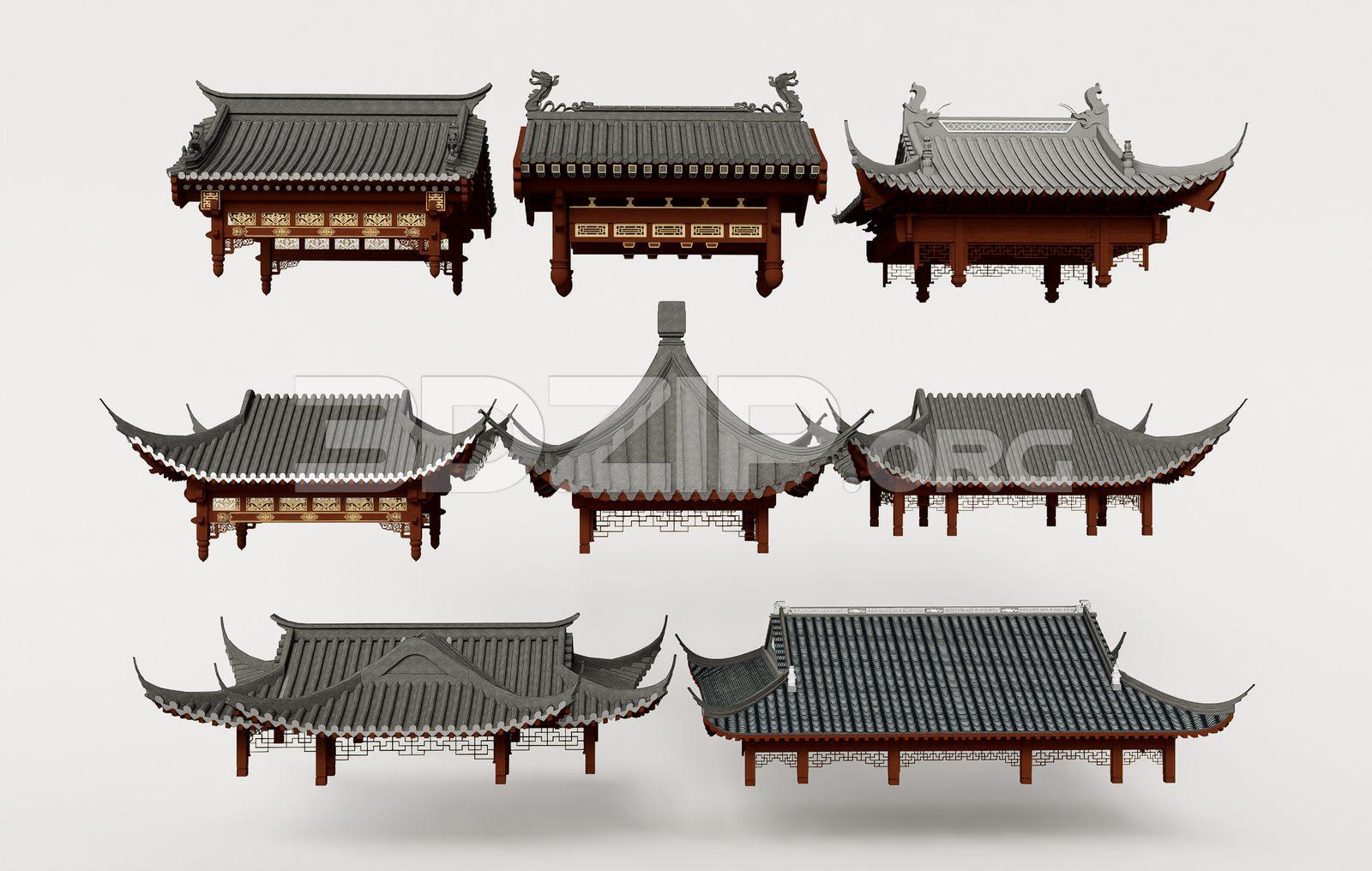 Traditional Asian Roof