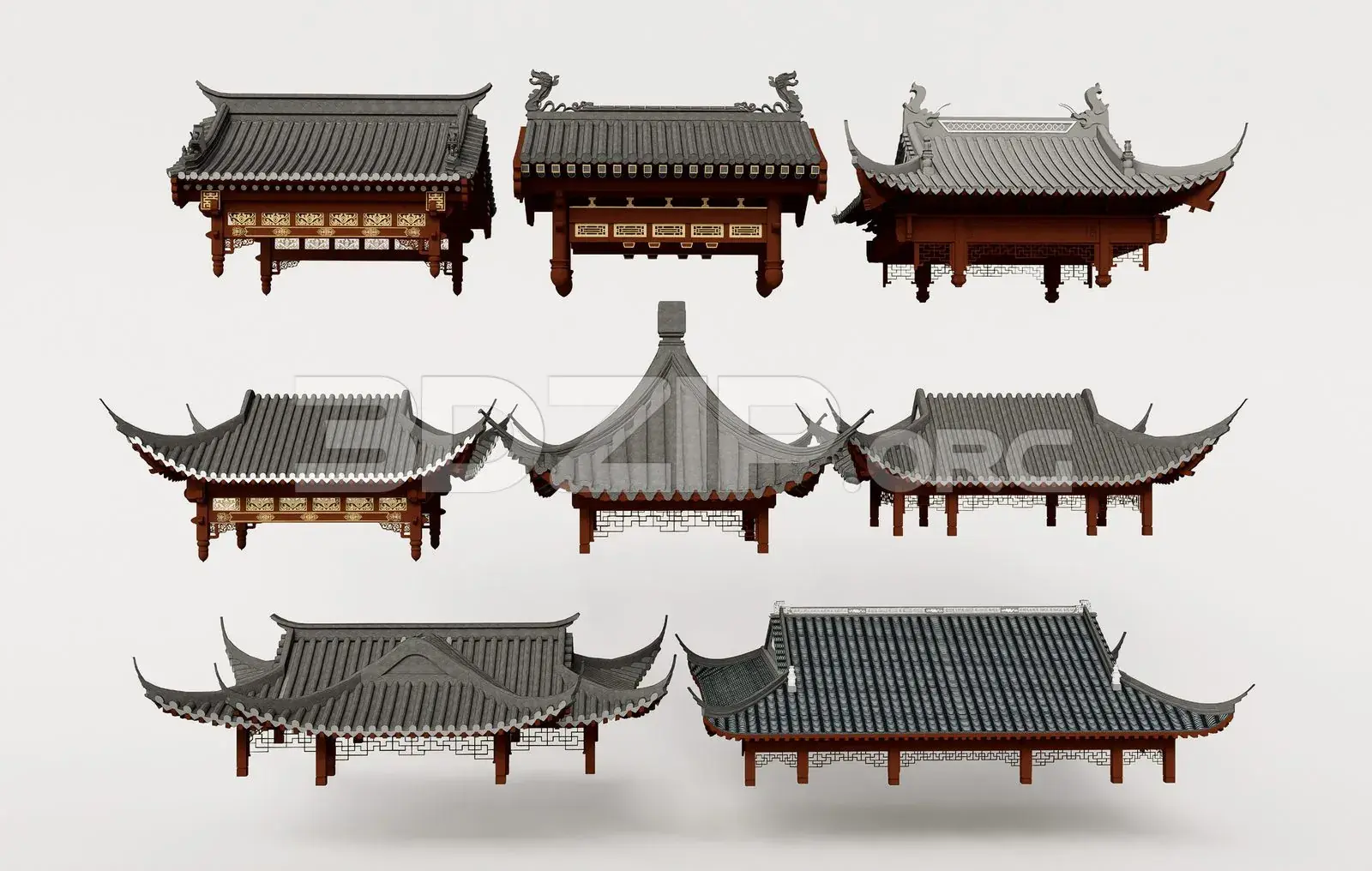 Traditional Asian Roof