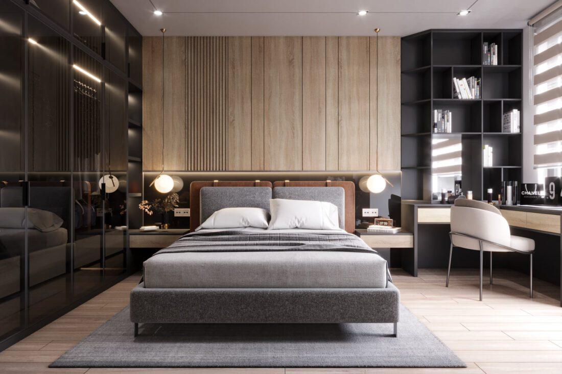 Interior Scenes Model Bedroom 590
