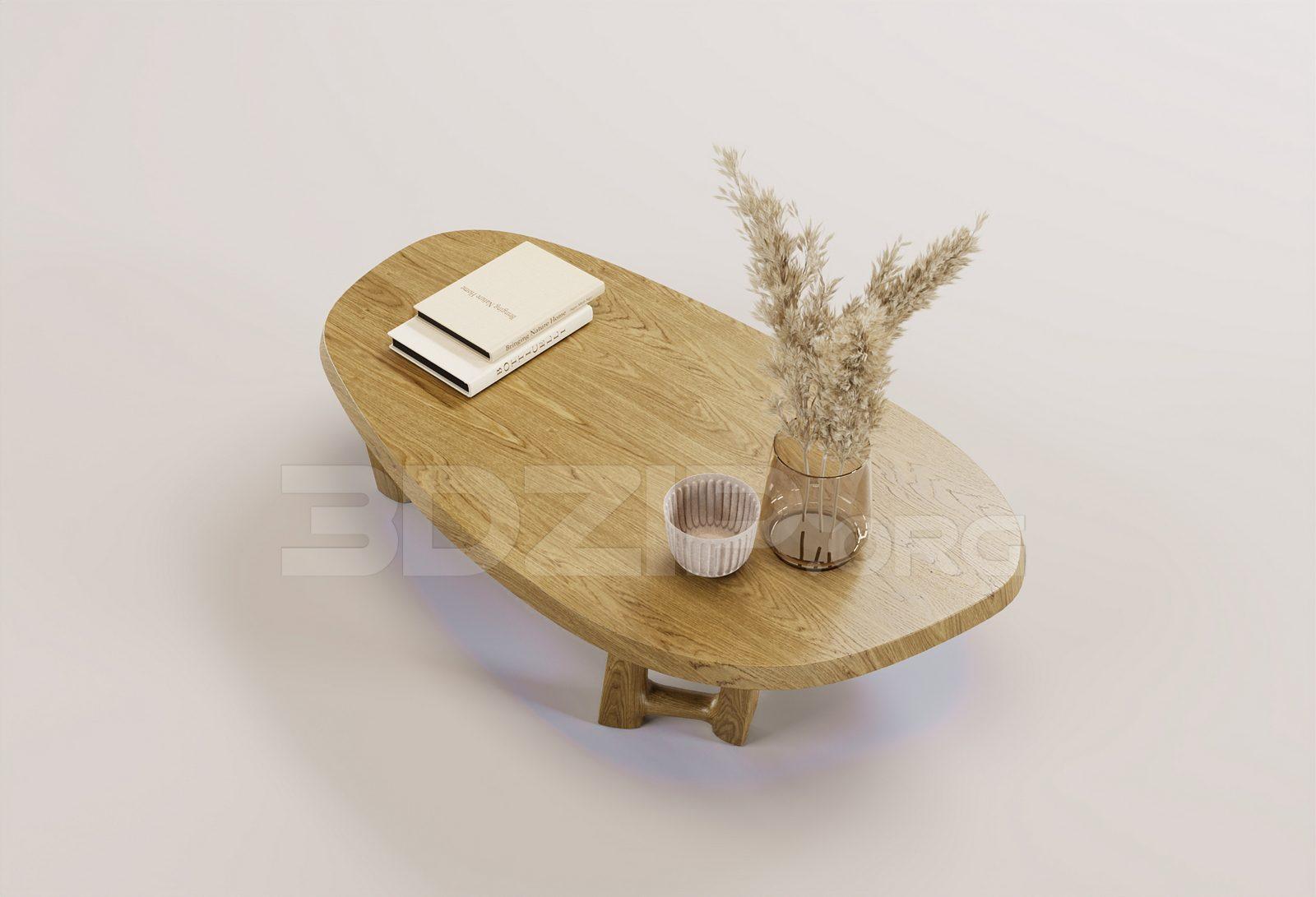 Tea Table — preview 1 (3dzip)