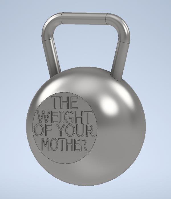 2500 lb Kettlebell