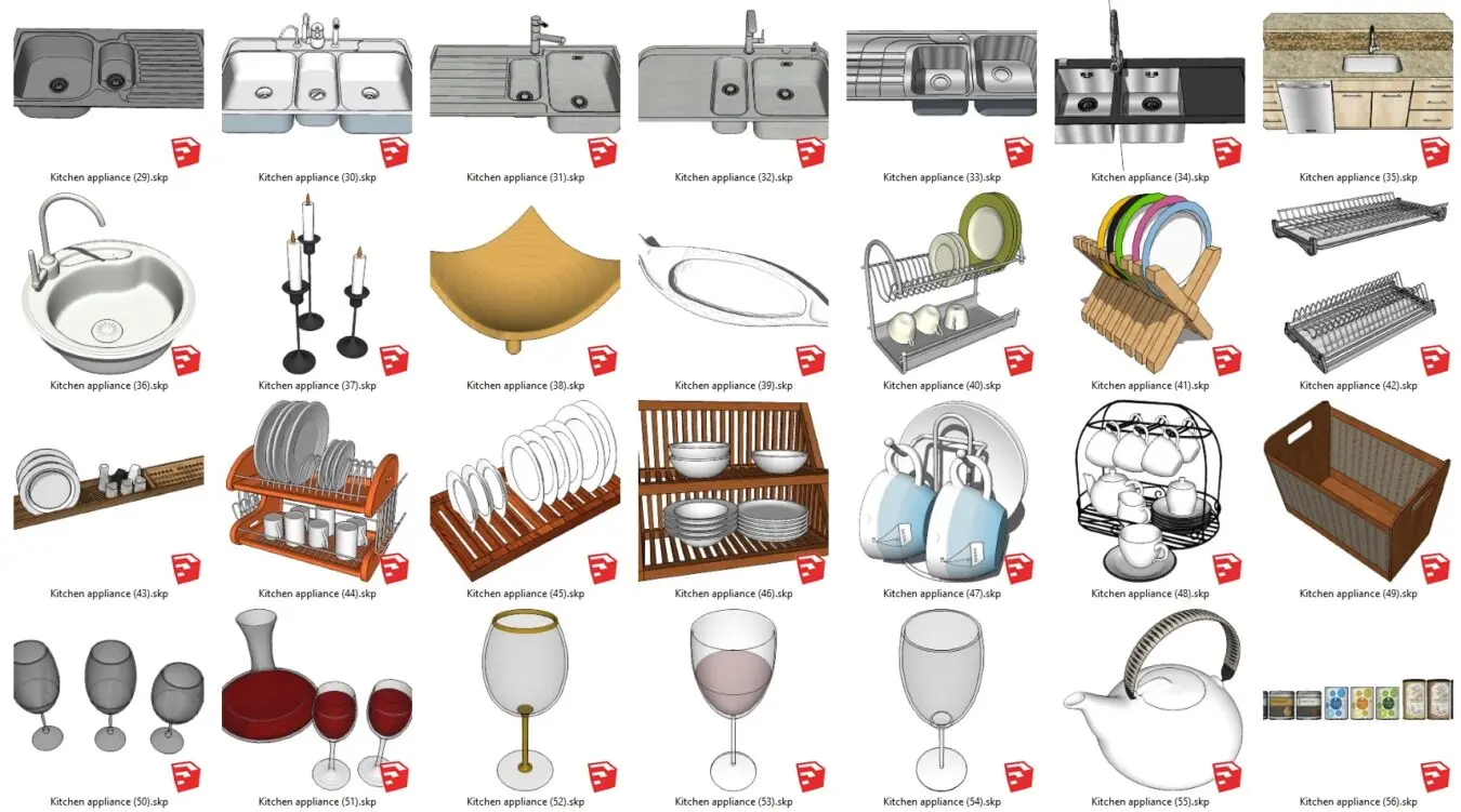 Kitchen appliance — preview 1 (cgtips)