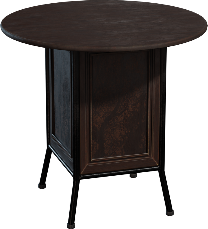 Round Wooden Table 2