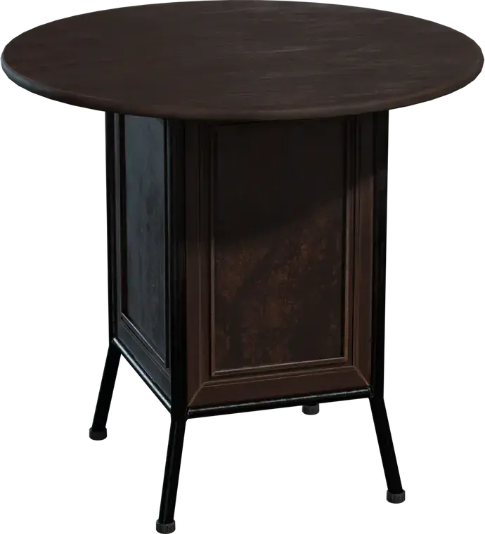 Round Wooden Table 2