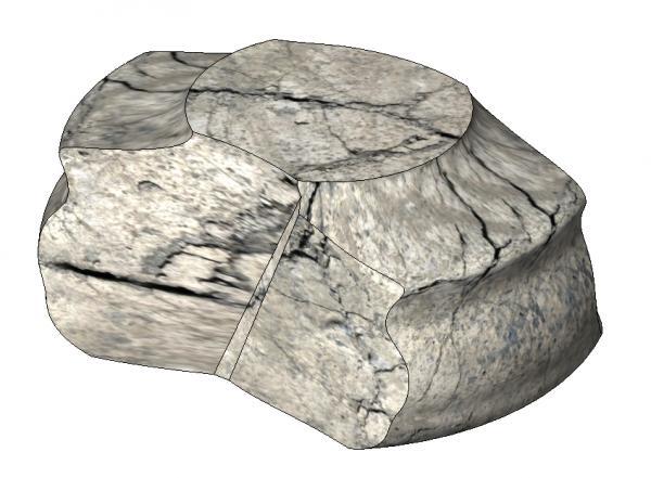 Basic Landscape Rock - Editable