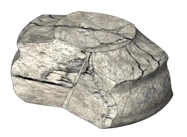 Basic Landscape Rock - Editable