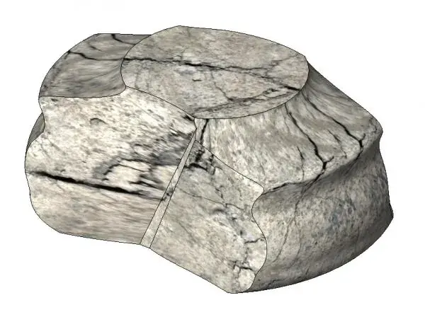 Basic Landscape Rock - Editable