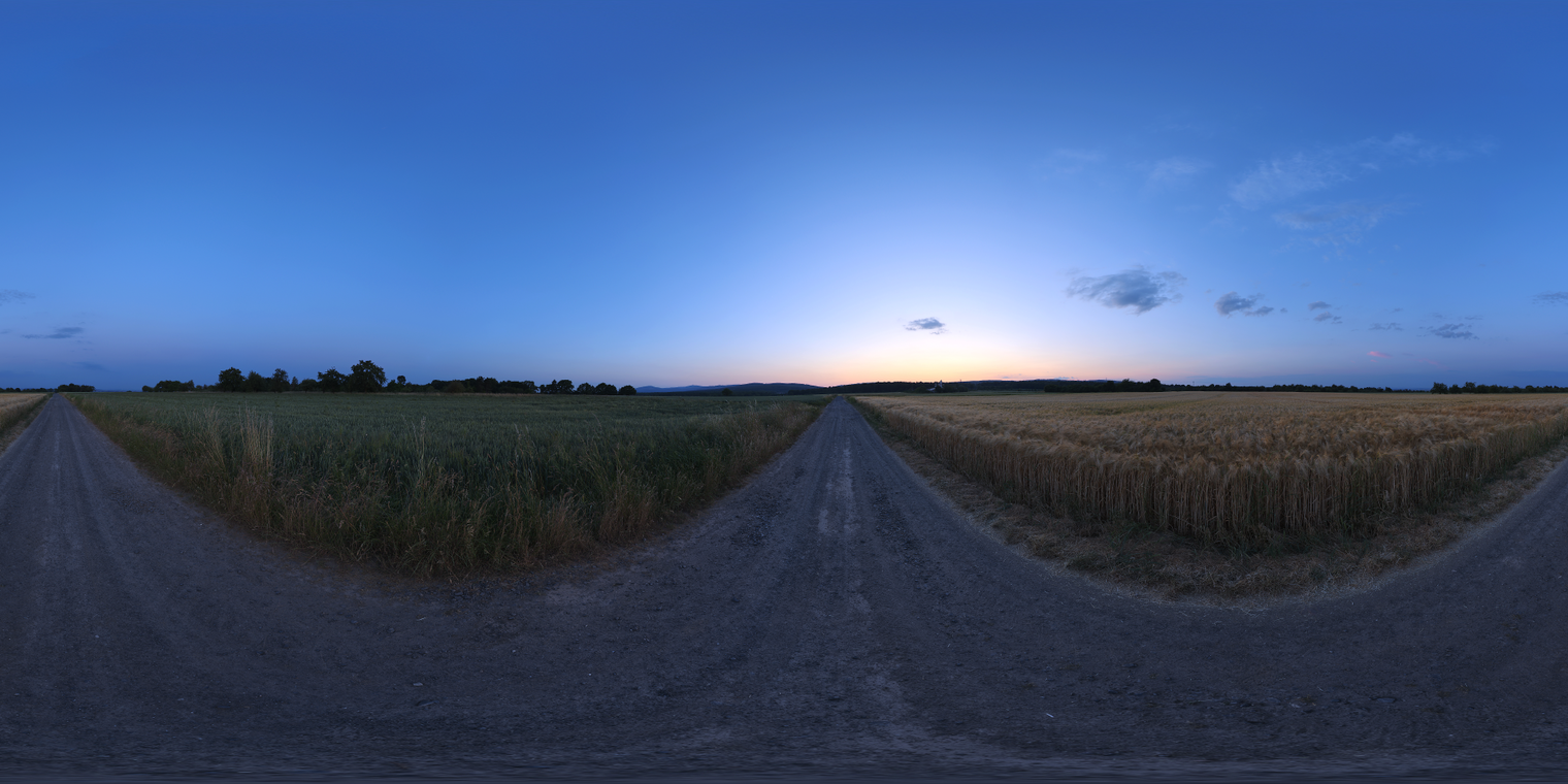 Rural Evening Road