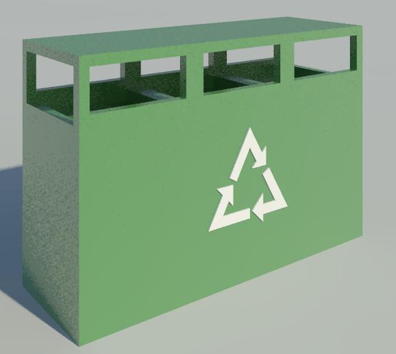 Commercial Recycle Bin